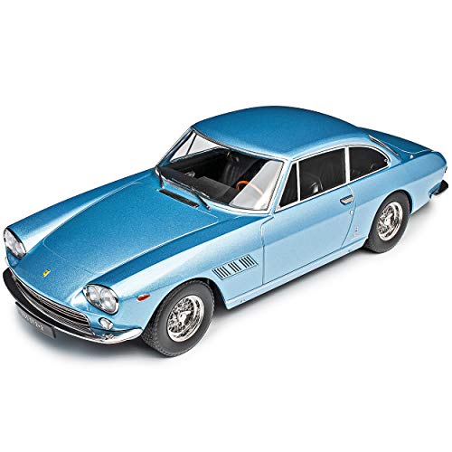 KK-Scale Ferrari 330 GT 2+2 Coupe Hell Blau Metallic 1962-1968 1/18 Modell Auto von KK-Scale