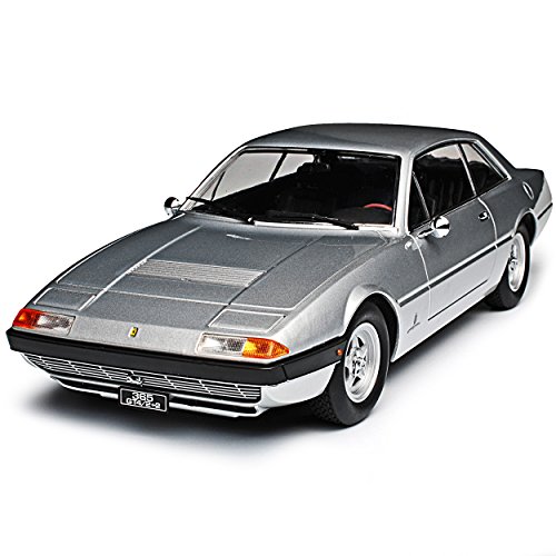 KK-Scale Ferrari 365 GT4 2+2 Coupe Silber 1966-1973 limitiert 1 von 500 Stück 1/18 Modell Auto von KK-Scale