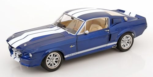 KK Scale KKDC120174 Mustang Shelby GT500 Eleanor 1967 Blue Metallic & White - maßstab 1/12 - Modellauto KK Scale KKDC120174 Mustang Shelby GT500 Eleanor 1967 Blue Metallic & White - maßstab 1/12 - Modellauto von KK Scale