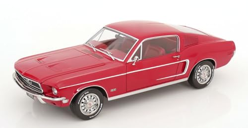 KK Scale - KKDC120222 - Mustang GT Fastback Red 1968 with Openings - maßstab 1/12 - Modellauto KK Scale - KKDC120222 - Mustang GT Fastback Red 1968 with Openings - maßstab 1/12 - Modellauto von KK Scale