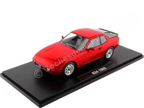 KK Scale KKDC180721 - Porsc. 924 Red 1985 - maßstab 1/18 - Sammlerstück Miniatur von KK Scale