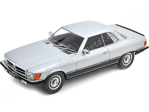 KK-Scale KKDC180793 - Mercede. 450 SLC C107 Silver 1973 - maßstab 1/18 - Sammlerstück Miniatur von KK Scale