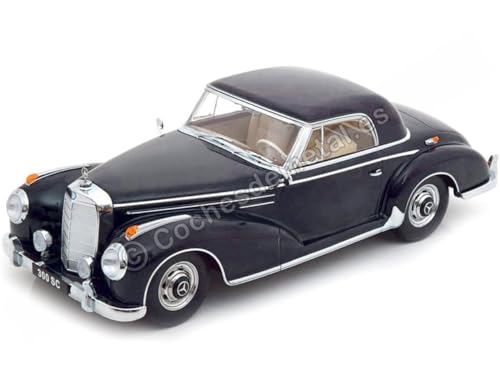 KK-Scale KKDC180832 - Mercede. 300 Se W188 Coupe Dark Blue 1955 - maßstab 1/18 - Sammlerstück Miniatur von KK-Scale
