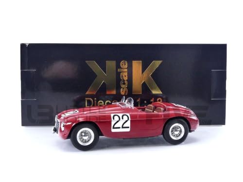 KK Scale KKDC180913 - Ferrar. 166 Mm Barchetta #22 Winner 24H Le Mans 1949 Chinetti/Seldson - maßstab 1/18 - Sammlerstück Miniatur von KK Scale