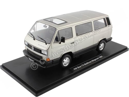 KK Scale KKDC180992 - Volks. Bus T3 Multivan Magnum Light Grey Metallic 1987 - maßstab 1/18 - Sammlerstück Miniatur KK Scale KKDC180992 - Volks. Bus T3 Multivan Magnum Light Grey Metallic 1987 - maßstab 1/18 - Sammlerstück Miniatur von KK Scale