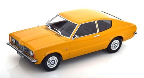 KK Scale KKDC181001 - for. Taunus L Coupe Ochre Round Headlights 1971 - maßstab 1/18 - Sammlerstück Miniatur von KK Scale