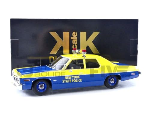 KK Scale KKDC181156 - Dodge Monaco New York State Police 1974 - Maßstab 1/18 - Modellauto von KK-Scale