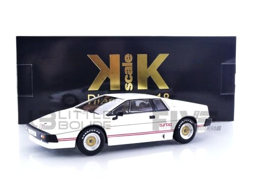 KK Scale KKDC181191 - Lotus Esprit Turbo Movie Version White & Red 1981 - maßstab 1/18 - Modellauto von KK Scale