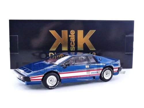 KK Scale KKDC181193 - Lotus Esprint Turbo Essex Blue Metallic 1981 - maßstab 1/18 - Modellauto von KK Scale