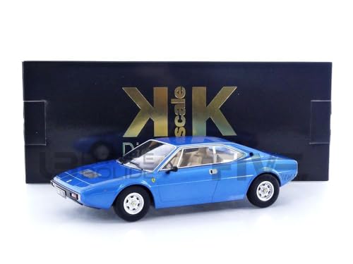 KK Scale KKDC181202 - Ferrar. 208 GT4 Light Blue Metallic 1975 - maßstab 1/18 - Modellauto von KK Scale