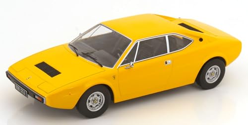 KK Scale KKDC181235 - Ferrar. 308 GT4 Yellow 1974 - maßstab 1/18 - Modellauto von KK-Scale