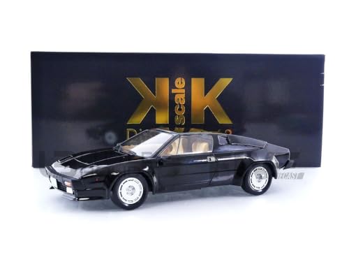 KK Scale KKDC181284 - Lamborghin. Jalpa 3500 Black 1982 Rocky IV Look-A-Like with Removable Hardtop - maßstab 1/18 - Modellauto von KK Scale