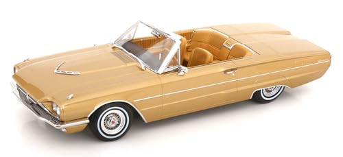 KK Scale KKDC181342 - for. Thunderbird Convertible Gold Metallic 1966 - maßstab 1/18 - Modellauto von KK Scale