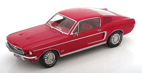 KK Scale KKDC181392 Mustang GT Fastback Red 1968 - maßstab 1/18 - Modellauto KK Scale KKDC181392 Mustang GT Fastback Red 1968 - maßstab 1/18 - Modellauto von KK Scale