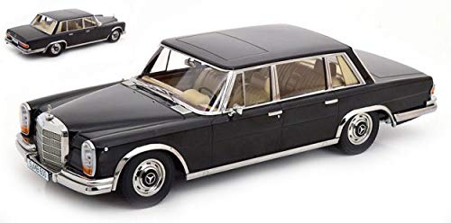 KK-Scale Model KOMPATIBEL MIT Mercedes 600 SWB W100 1963 Black 1:18 KKDC180601 von KK-Scale