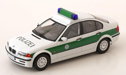Kk Scale Models 1/18 - B-MW Serie 3 (E46) German Polizei - 1999 181434POL von KK-Scale