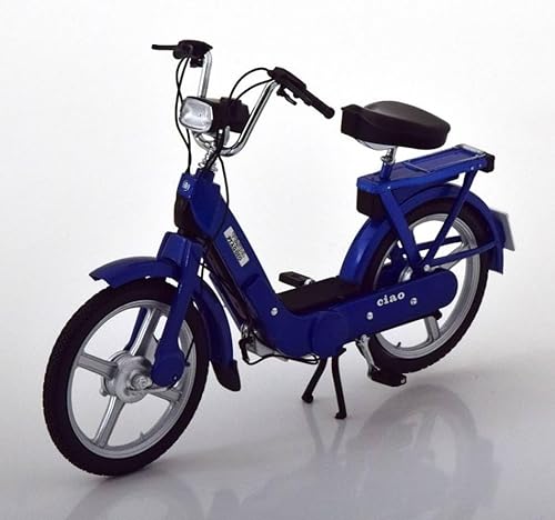 Modell auf der Skala, kompatibel mit Ciao Piaggio Met.Blue 1:10 KK Scale 50CC10032 von KK Scale