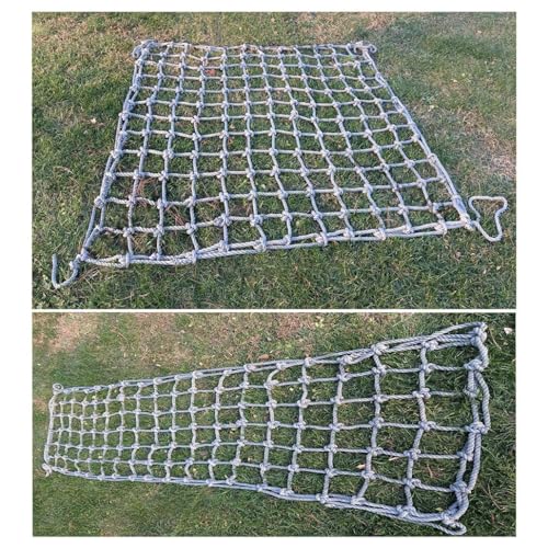 Schutznetz Sicherheitsnetz Nylon Ladungs Seilnetz Farbe Dekoratives Seilnetz, Kinder Fallschutznetz, Treppen Schutznetz, Sicherheitsnetz(10mm-10cm,1X1m/3.3X3.3ft) von KKIH