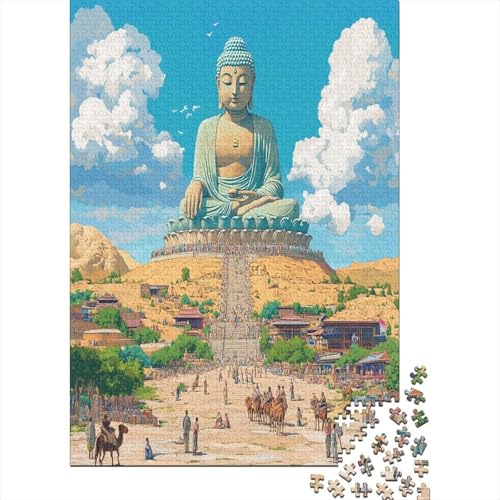 Buddha Puzzle 1000 Teile Schwer Puzzle Spielzeug Lernspiel Impossible Herausforderungsspielzeug Für Erwachsene Und Kinder Ab 14 Jahren 70x50cm/1000pcs Buddha Puzzle 1000 Teile Schwer Puzzle Spielzeug Lernspiel Impossible Herausforderungsspielzeug Für Erwachsene Und Kinder Ab 14 Jahren 70x50cm/1000pcs von KKLOSDXERT