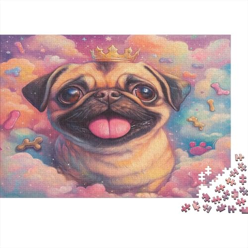 FRANZÖSISCHER BULLDONG Puzzle 1000 Teile Puzzles Für Erwachsene Klassische Puzzles 1000 Teile Erwachsene Puzzlespiel Erwachsene 1000 Teile Erwachsenen Puzzlespiel Puzzel 1000pcs (75x50cm) von KKLOSDXERT