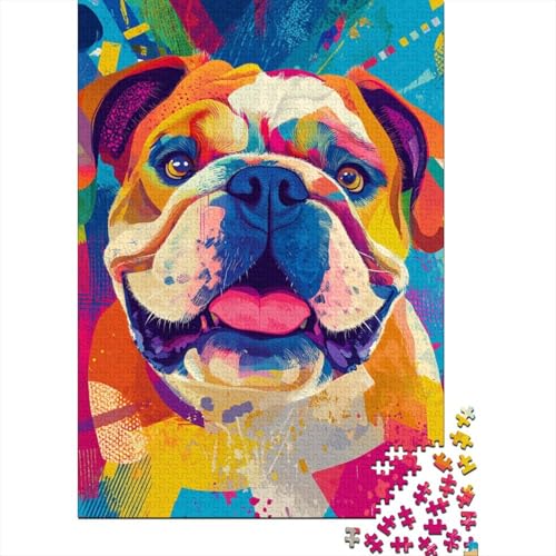 Shar Pei Puzzles 1000 Teile Schwer Puzzle Spielzeug Lernspiel Impossible Herausforderungsspielzeug Für Erwachsene Und Kinder Ab 14 Jahren 1000pcs (75x50cm) von KKLOSDXERT
