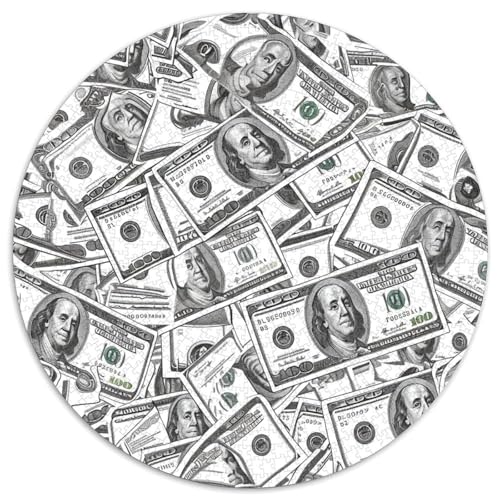 100 Banknotes Dollars Puzzle 1000-teilige Schwer Puzzle Spielzeug Pädagogisches Spiel Impossible Herausforderung Spielzeug Für Erwachsene Und Kinder Ab 12 Jahren 1000pcs (67.5x67.5cm) von KKOLASXZE