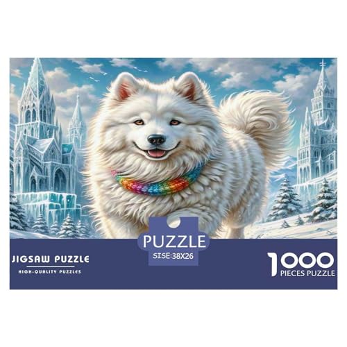 Alaskanische Malamute Puzzle 1000-teilige Schwer Puzzle Spielzeug Lernspiel Impossible Herausforderungsspielzeug Für Erwachsene Und Kinder Ab 12 Jahren 38x26cm/1000pcs Alaskanische Malamute Puzzle 1000-teilige Schwer Puzzle Spielzeug Lernspiel Impossible Herausforderungsspielzeug Für Erwachsene Und Kinder Ab 12 Jahren 38x26cm/1000pcs von KKOLASXZE