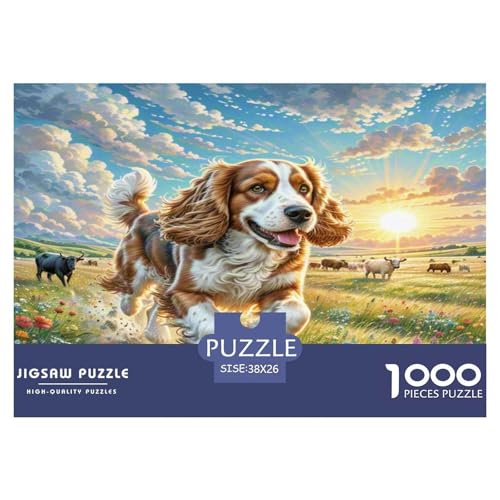 Amerikanischer Cocker Spaniel Puzzle 1000 Teile Schwer Puzzle Spielzeug Lernspiel Impossible Herausforderungsspielzeug Für Erwachsene Kinder 38x26cm/1000pcs Amerikanischer Cocker Spaniel Puzzle 1000 Teile Schwer Puzzle Spielzeug Lernspiel Impossible Herausforderungsspielzeug Für Erwachsene Kinder 38x26cm/1000pcs von KKOLASXZE