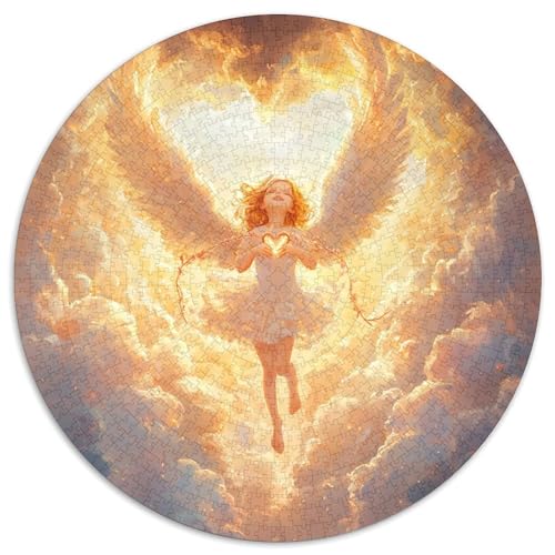 Angel Puzzle 1000-teilige Schwer Puzzle Spielzeug Pädagogisches Spiel Impossible Herausforderungsspielzeug Für Erwachsene Kinder 1000pcs (67.5x67.5cm) von KKOLASXZE