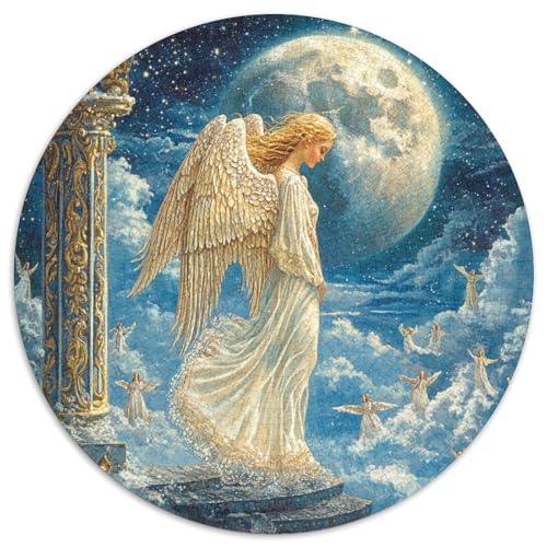 Angel Puzzles 1000 Teile Schwer Puzzle Spielzeug Lernspiel Impossible Herausforderung Spielzeug Für Erwachsene Kinder 1000pcs (67.5x67.5cm) von KKOLASXZE