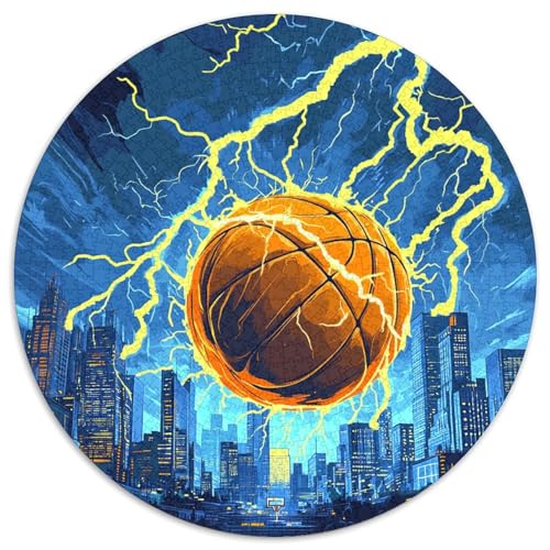 Basketball Puzzle 1000 Teile Schwer Puzzle Spielzeug Lernspiel Impossible Herausforderungsspielzeug Für Erwachsene Und Kinder Ab 14 Jahren 1000pcs (67.5x67.5cm) von KKOLASXZE