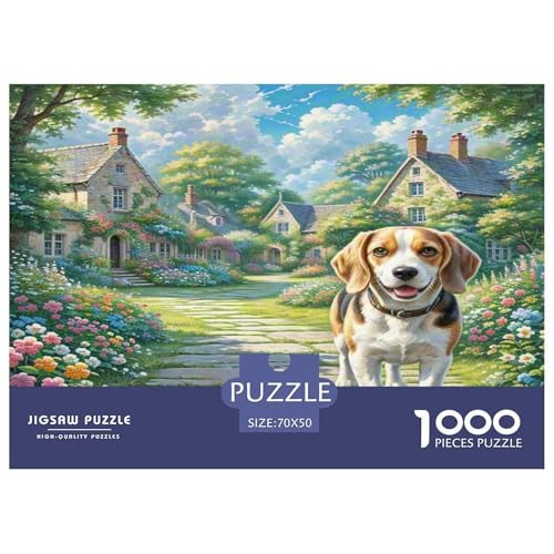 Beagle Puzzles 1000 Teile Schwer Puzzle Spielzeug Lernspiel Impossible Herausforderungsspielzeug Für Erwachsene Und Kinder Ab 12 Jahren 70x50cm/1000pcs Beagle Puzzles 1000 Teile Schwer Puzzle Spielzeug Lernspiel Impossible Herausforderungsspielzeug Für Erwachsene Und Kinder Ab 12 Jahren 70x50cm/1000pcs von KKOLASXZE
