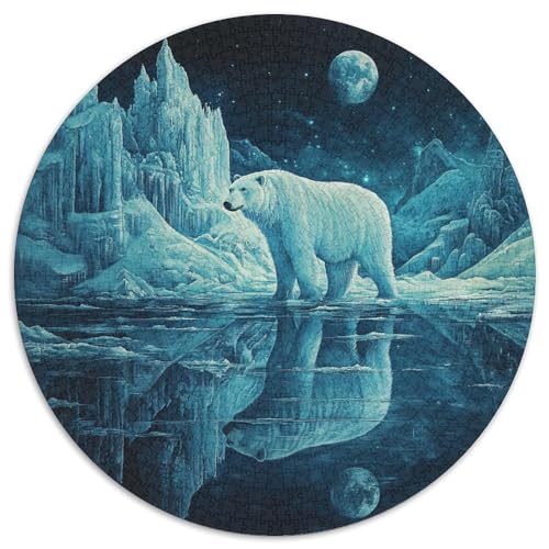 Bear Puzzle 1000-teilige Schwer Puzzle Spielzeug Lernspiel Impossible Herausforderung Spielzeug Für Erwachsene Kinder 1000pcs (67.5x67.5cm) von KKOLASXZE