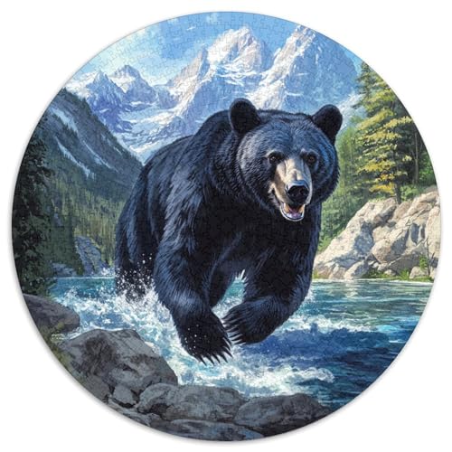 Bear Puzzles 1000 Teile Schwer Puzzle Spielzeug Lernspiel Impossible Herausforderungsspielzeug Für Erwachsene Kinder 1000pcs (67.5x67.5cm) von KKOLASXZE
