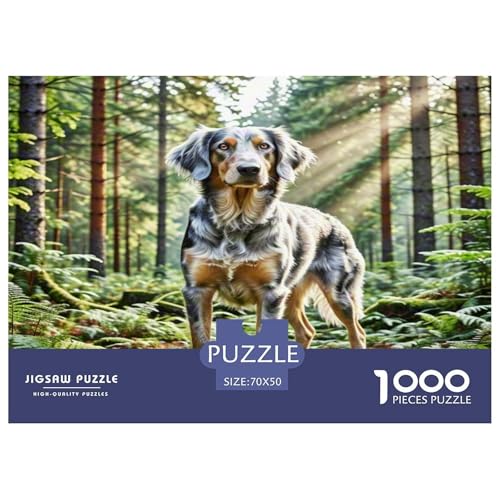 Belgischer Griffon Puzzle 1000 Teile Schwer Puzzle Spielzeug Lernspiel Impossible Herausforderungsspielzeug Für Erwachsene Kinder 70x50cm/1000pcs von KKOLASXZE