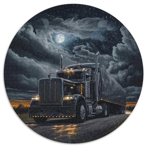Big Truck Puzzles 1000 Teile Schwer Puzzle Spielzeug Lernspiel Impossible Herausforderungsspielzeug Für Erwachsene Kinder 1000pcs (67.5x67.5cm) von KKOLASXZE