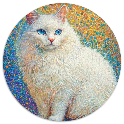 Birman Puzzle 1000-teilige Schwer Puzzle Spielzeug Lernspiel Impossible Herausforderung Spielzeug Für Erwachsene Kinder 1000pcs (67.5x67.5cm) von KKOLASXZE