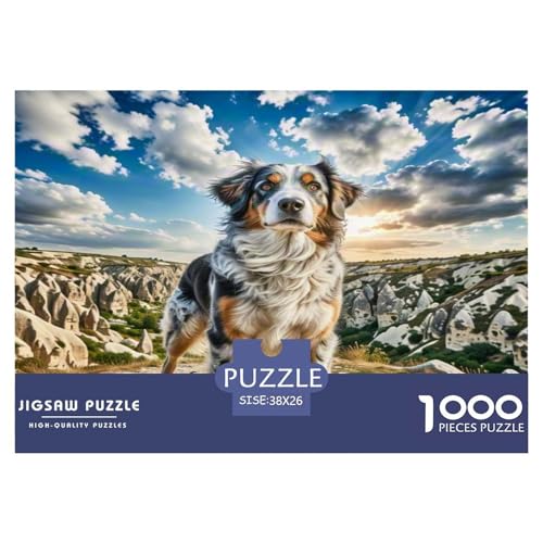 Brüssel Griffon Puzzle 1000-teilige Schwer Puzzle Spielzeug Pädagogisches Spiel Impossible Herausforderung Spielzeug Für Erwachsene Und Kinder Ab 12 Jahren 38x26cm/1000pcs von KKOLASXZE