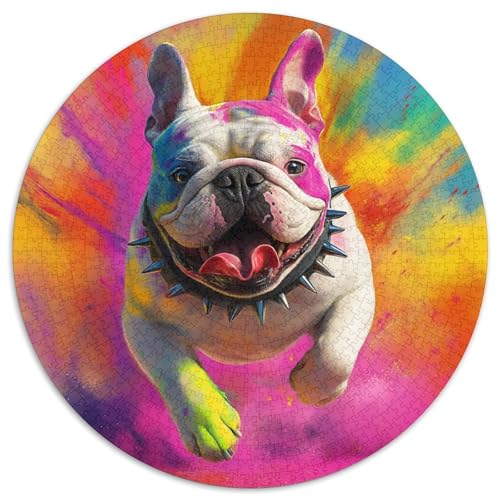 Bulldog Puzzles 1000 Teile Schwer Puzzle Spielzeug Lernspiel Impossible Herausforderungsspielzeug Für Erwachsene Und Kinder Ab 12 Jahren 1000pcs (67.5x67.5cm) von KKOLASXZE