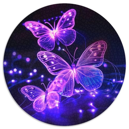 Butterfly Puzzle 1000 Teile Schwer Puzzle Spielzeug Pädagogisches Spiel Impossible Herausforderungsspielzeug Für Erwachsene Kinder 1000pcs (67.5x67.5cm) von KKOLASXZE
