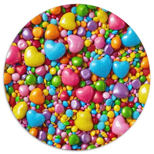Candy Puzzles 1000 Teile Schwer Puzzle Spielzeug Lernspiel Impossible Herausforderung Spielzeug Für Erwachsene Kinder 1000pcs (67.5x67.5cm) von KKOLASXZE