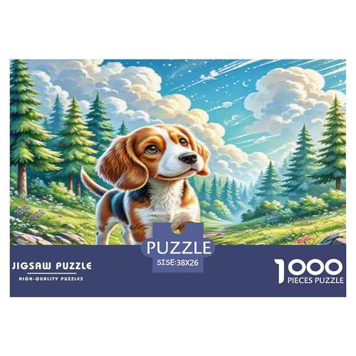 Cavalier König Charles Spaniel Puzzle 1000-teilige Schwer Puzzle Spielzeug Lernspiel Impossible Herausforderungsspielzeug Für Erwachsene Und Kinder Ab 14 Jahren 38x26cm/1000pcs Cavalier König Charles Spaniel Puzzle 1000-teilige Schwer Puzzle Spielzeug Lernspiel Impossible Herausforderungsspielzeug Für Erwachsene Und Kinder Ab 14 Jahren 38x26cm/1000pcs von KKOLASXZE