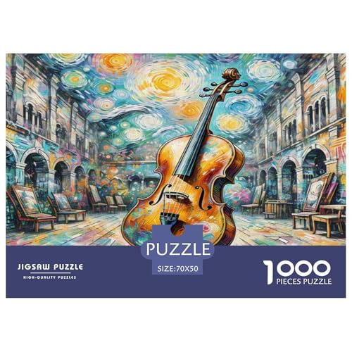 Cello Puzzle 1000 Teile Schwer Puzzle Spielzeug Lernspiel Impossible Herausforderung Spielzeug Für Erwachsene Kinder 70x50cm/1000pcs Cello Puzzle 1000 Teile Schwer Puzzle Spielzeug Lernspiel Impossible Herausforderung Spielzeug Für Erwachsene Kinder 70x50cm/1000pcs von KKOLASXZE