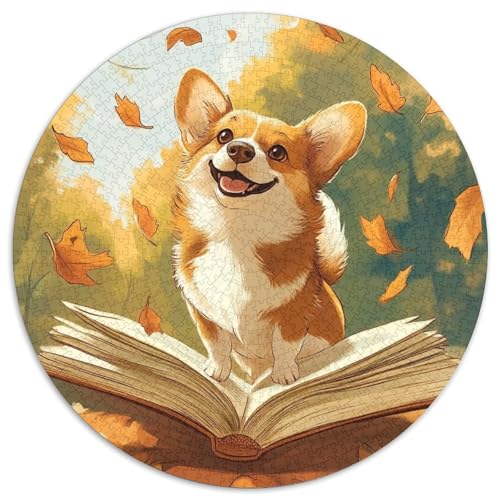 Corgi Puzzle 1000 Teile Schwer Puzzle Spielzeug Lernspiel Impossible Herausforderung Spielzeug Für Erwachsene Kinder 1000pcs (67.5x67.5cm) von KKOLASXZE