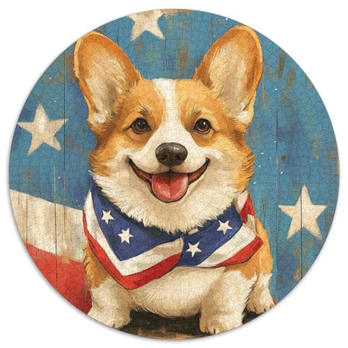 Corgi Puzzles 1000 Teile Schwer Puzzle Spielzeug Lernspiel Impossible Herausforderungsspielzeug Für Erwachsene Und Kinder Ab 12 Jahren 1000pcs (67.5x67.5cm) von KKOLASXZE