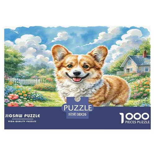 Corgidoodle Puzzle 1000-teilige Schwer Puzzle Spielzeug Lernspiel Impossible Herausforderung Spielzeug Für Erwachsene Und Kinder Ab 14 Jahren 38x26cm/1000pcs Corgidoodle Puzzle 1000-teilige Schwer Puzzle Spielzeug Lernspiel Impossible Herausforderung Spielzeug Für Erwachsene Und Kinder Ab 14 Jahren 38x26cm/1000pcs von KKOLASXZE
