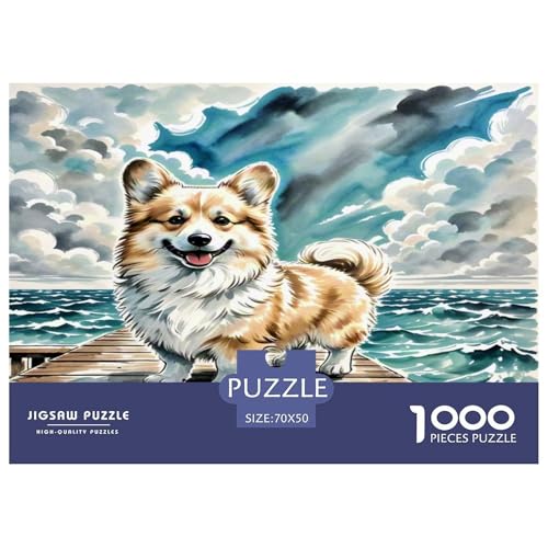Corgidoodle Puzzle 1000-teilige Schwer Puzzle Spielzeug Lernspiel Impossible Herausforderung Spielzeug Für Erwachsene Und Kinder Ab 14 Jahren 70x50cm/1000pcs Corgidoodle Puzzle 1000-teilige Schwer Puzzle Spielzeug Lernspiel Impossible Herausforderung Spielzeug Für Erwachsene Und Kinder Ab 14 Jahren 70x50cm/1000pcs von KKOLASXZE