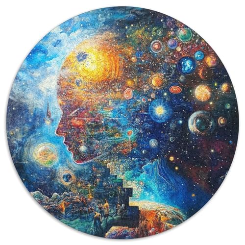 Cosmic Galaxy Puzzle 1000 Teile Schwer Puzzle Spielzeug Pädagogisches Spiel Impossible Herausforderungsspielzeug Für Erwachsene Und Kinder Ab 12 Jahren 1000pcs (67.5x67.5cm) von KKOLASXZE