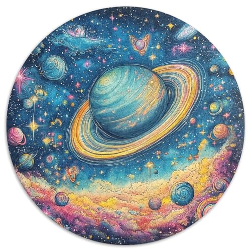 Cosmic Starry Sky Puzzle 1000 Teile Schwer Puzzle Spielzeug Pädagogisches Spiel Impossible Herausforderung Spielzeug Für Erwachsene Kinder 1000pcs (67.5x67.5cm) von KKOLASXZE