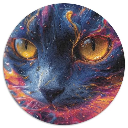 Cute Cat Puzzles 1000 Teile Schwer Puzzle Spielzeug Lernspiel Impossible Herausforderungsspielzeug Für Erwachsene Und Kinder Ab 14 Jahren 1000pcs (67.5x67.5cm) von KKOLASXZE